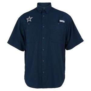 Columbia || Dallas Cowboys Fishing Shirt